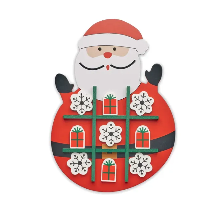 Christmas wooden tic tac toe - CX1568 (MOCN#05)